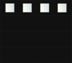 Modern Tech™ steel garage door NWD