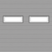 Mid-Century Modern Steel Door