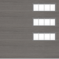 Mid-Century Modern Steel Door